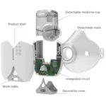 Hands-free Wearable Micro-mesh Nebulizer for Adults and Children ,Style: - Image 2