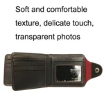 MenBense Men Multi-Card 2 Fold Short Wallet Carrying Card Case - Image 6