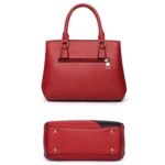 A51 PU Colorblock Ladies Handbag - Image 4