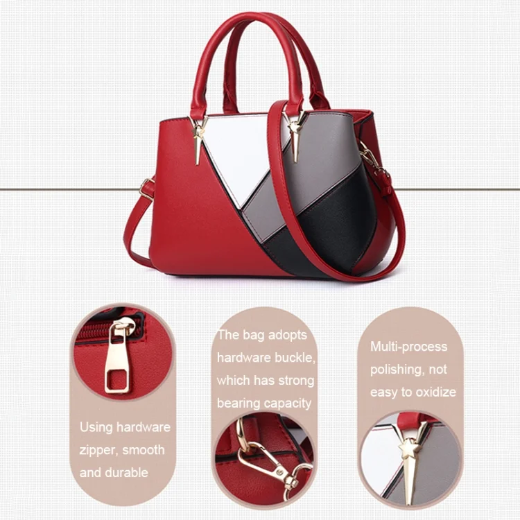 TBD0602260101_B5.webp A51 PU Colorblock Ladies Handbag - Image 6