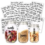 168 PCS Pantry Storage Stickers Waterproof and Oil-proof Food Label Stickers - Image 2