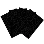 2 Sets Number Marker Sticker Waterproof Lightfast Vinyl Number Sticker