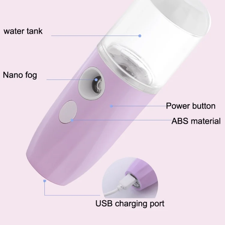 TBD0602267901_B3.webp WL2614 USB Hand-Held Humidifier Portable Cold Air Spray Body Moisturizing Spray Instrument - Image 4