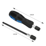 Stainless Steel Wire Pipe Brush Nylon Copper Wire Hex Rod Tool Cleaning Brush - Image 2