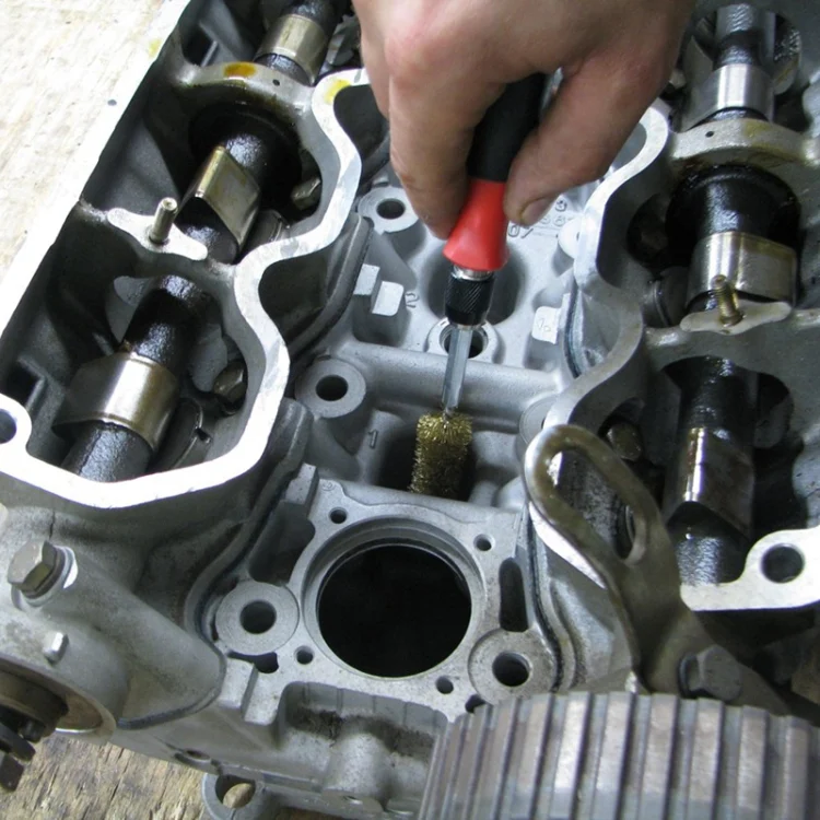 TBD0602269501_B5.webp Stainless Steel Wire Pipe Brush Nylon Copper Wire Hex Rod Tool Cleaning Brush - Image 6