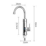 Household Kitchen Electric Hot Water Fauce EU Plug, Style: - Image 2