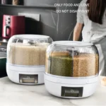 Kitchen Divider Rotating Cereal Storage Box - Image 7