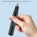 SPORTSMAN Metal Aluminum Tube Body Rechargeable Nose Hair Device, Style: - Image 3