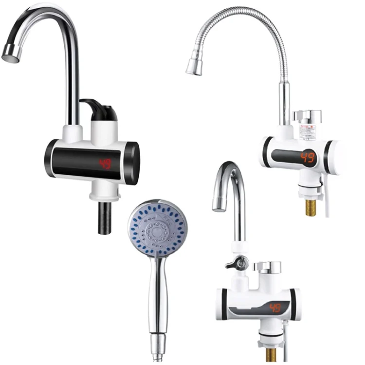 TBD0602274201_B1.webp Kitchen Hot and Cold Dual-use Instant Faucets EU Plug, Style: - Image 2