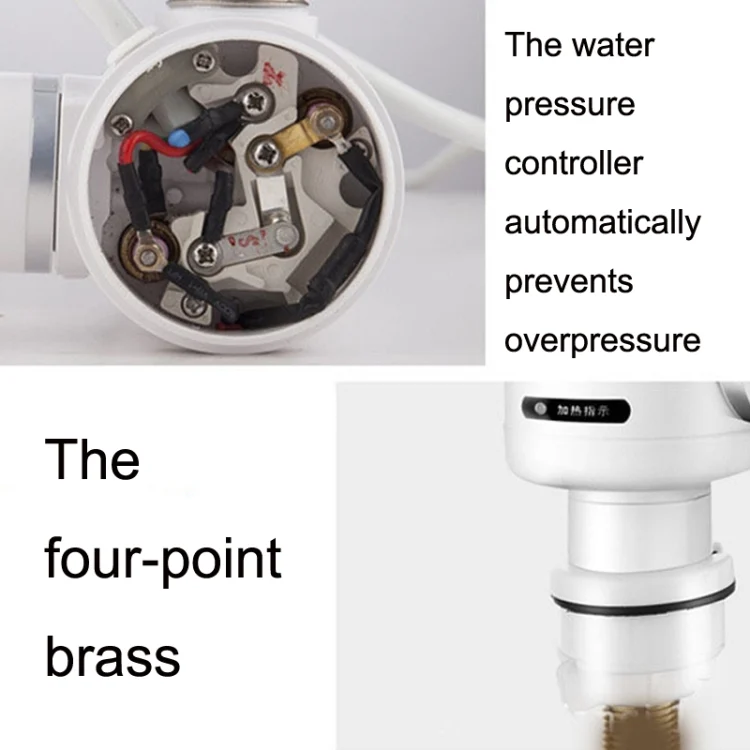 TBD0602274201_B2.webp Kitchen Hot and Cold Dual-use Instant Faucets EU Plug, Style: - Image 3