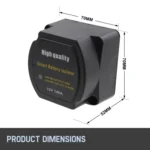 12V 140A Route Yacht Off-Road Car Beach Car Double Battery System Voltage Sensitive Relay - Image 3