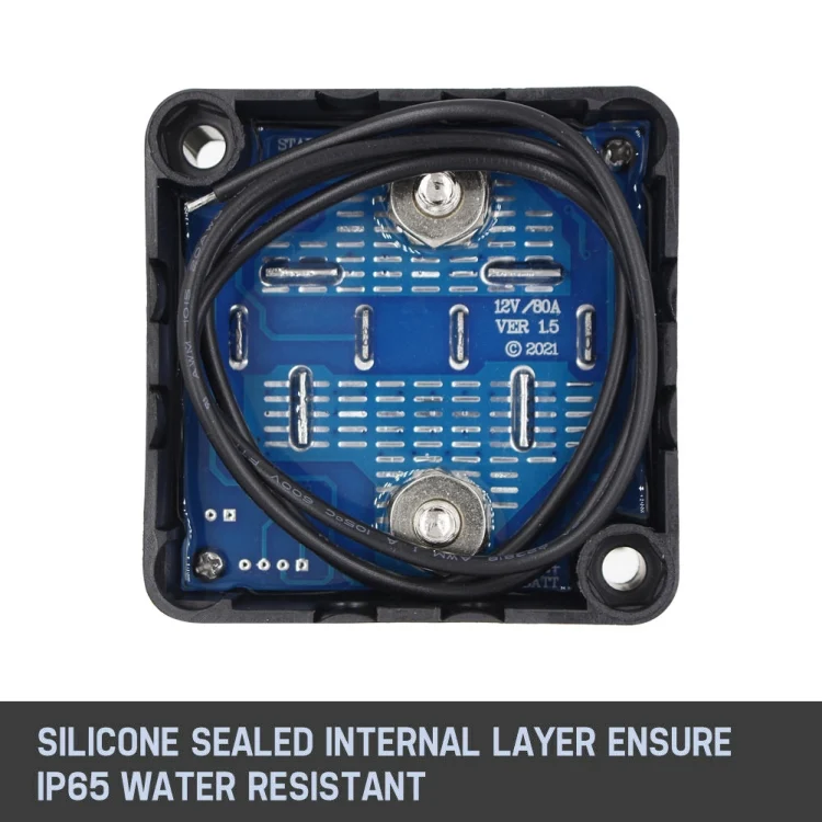 TBD06022744_5.webp 12V 140A Route Yacht Off-Road Car Beach Car Double Battery System Voltage Sensitive Relay - Image 6