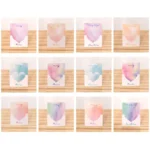 100 PCS A368 Heart Shape Thanks Greeting Card - Image 2