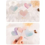 100 PCS A368 Heart Shape Thanks Greeting Card - Image 4