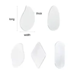 Peeling Pedicure File Polishing Nail Art Tool Portable Nail File With Drip - Image 2