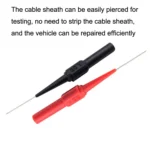 Coarse Probe Auto Repair Test Multimeter Pen, Color: Red + Black - Image 3