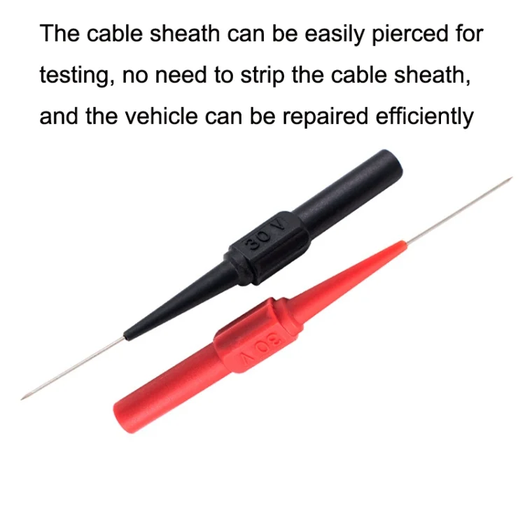 TBD0602278901_B2.webp Coarse Probe Auto Repair Test Multimeter Pen, Color: Red + Black - Image 3