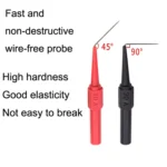 Coarse Probe Auto Repair Test Multimeter Pen, Color: Red + Black - Image 4