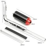 Off-Road Motorcycle Aluminum Alloy Exhaust Pipe Muffler - Image 3