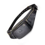LAOSHIZI Vintage Leather Waist Bag Shoulder Crossbody Bag Shoulder Chest Bag For Men - Image 7