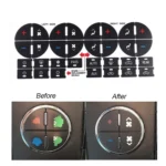 Car Button Repair Sticker AC Central Control Sticker - Image 5