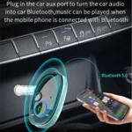 Car Bluetooth Receiver Music Player Wireless Audio Converter - Image 7