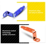 2 PCS Multifunction Motorcycle Modification Accessories Rearview Mirror Lamp Bracket - Image 5