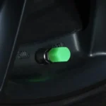 4pcs / Set Luminous Tire Valve Cap Electric Motorcycle Vacuum Tire Valve Cover, Style: Split Effect - Image 7