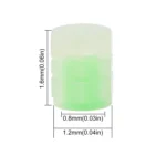 4pcs / Set Luminous Tire Valve Cap Electric Motorcycle Vacuum Tire Valve Cover, Style: Split Effect - Image 2