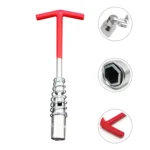 4 PCS Car Spark Plug Sleeve Wrench Universal Car Disassembly Tool, Style: - Image 4