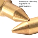 50 PCS Butter Machine Head Copper Universal Steel Tip Pneumatic Oil Nozzle Head - Image 4