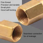 50 PCS Butter Machine Head Copper Universal Steel Tip Pneumatic Oil Nozzle Head - Image 6