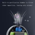 Portable Blow Type TFT Screen Alcohol Tester - Image 3