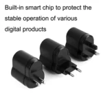 Home Cigarette Lighter Socket Car Power Converter, Plug Specifications: - Image 2