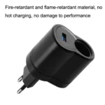 Home Cigarette Lighter Socket Car Power Converter, Plug Specifications: - Image 4