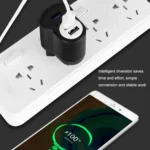 Home Cigarette Lighter Socket Car Power Converter, Plug Specifications: - Image 5