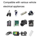 Home Cigarette Lighter Socket Car Power Converter, Plug Specifications: - Image 6