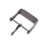 5pcs IP Plated Stainless Steel Pin Buckle Watch Accessories, Color: Silver 12mm - Image 4