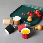 Disposable Thickened Anti-scalding Corrugated Coffee Cup - Image 5