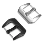 3 PCS Stainless Steel Brushed Pin Buckle Watch Accessories - Image 2