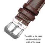 3 PCS Stainless Steel Brushed Pin Buckle Watch Accessories - Image 5