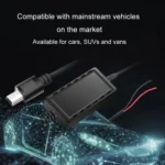 USB Car Charge 12V To 5V Navigation Instrument Reduction Line - Image 6