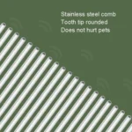Cat Dog Solid Wood Comb For Removing Floating Hair Pet Cleaning Grooming Flea Comb - Image 2