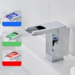 Smart Color-changing Temperature Recognition Faucet