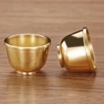Pure Copper Thickened Water Cup For Buddha - Image 5