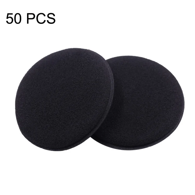 50 PCS Waxing Sponge Cars With Round Edge Car Washing Car Wax Maintenance Polished Sponge