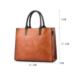 TFZ 1005 Vintage Commute Square Handbags - Image 3