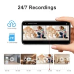 S20 Home Mobile Phone Remote Monitor Two-way Voice Intercom HD WiFi Camera - Image 9