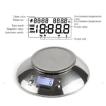 5kg/1g High Precision Kitchen Scale Roasting Electronic Scale Coffee Scale with Alarm Timer - Image 5