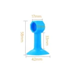 10 PCS Medium Silicone Door Suction Punch-free Door Handle Anti-collision Door Resistance - Image 3